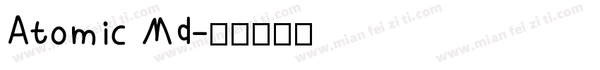 Atomic Md字体转换